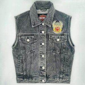 Harley Davidson Jean Jacket XS